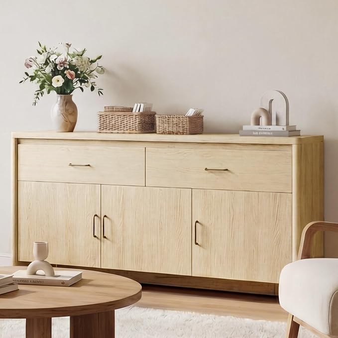 KISLOT 59" Sideboard Buffet Cabinet - Image 8