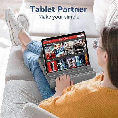 KDD Tablet Pillow Holder, Foldable iPad Stand - Image 2