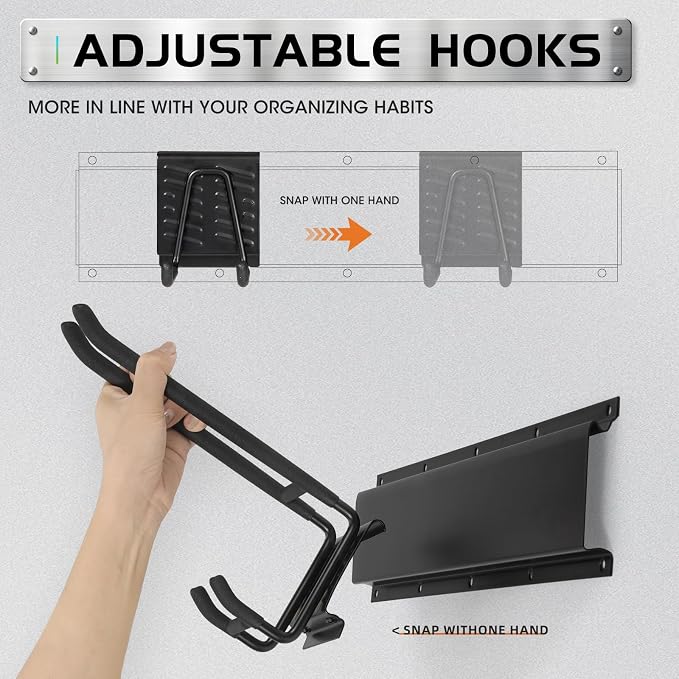 Garage Organization Garage Wall Organizer-Garage Tool Organizer Wall Mount 48in - Image 5