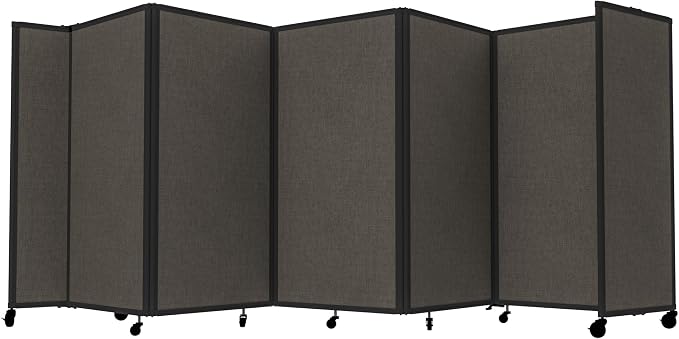 Versare Room Divider 360 Portable Wall Partition | Folding Panels | Large by VERSARE