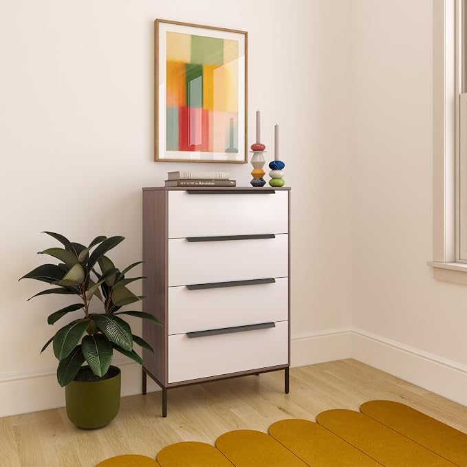 tinge Lira Premium Fabric Dresser - Image 2