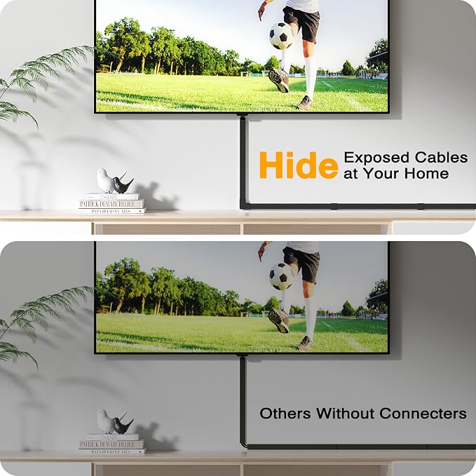 Delamu 157in Cord Hider, Cord Cover Wall Cable Management, Paintable Wire Cover - Image 4