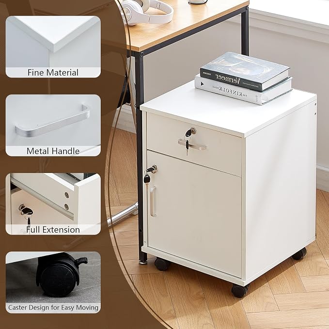 TUKAILAi Mobile File Cabinet - Image 7