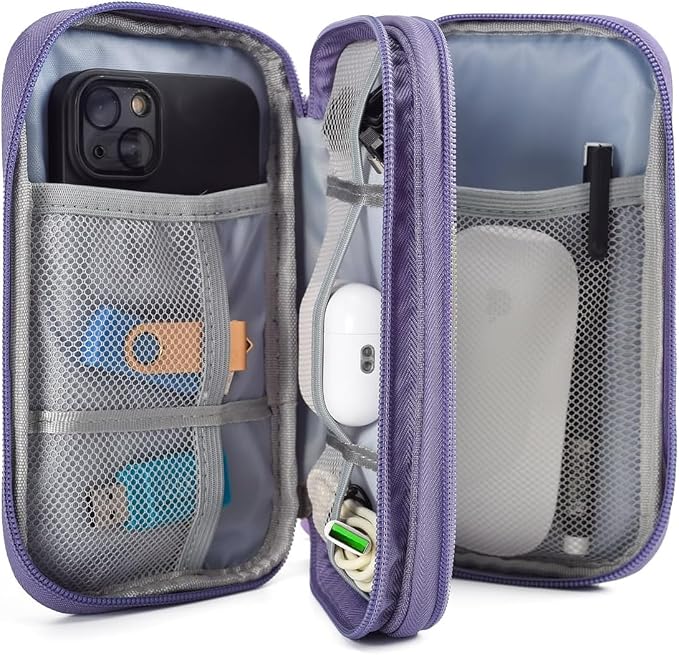 Electronic Organizer Travel Cable Accessories Bag, Electronic Organizer Case - Image 3