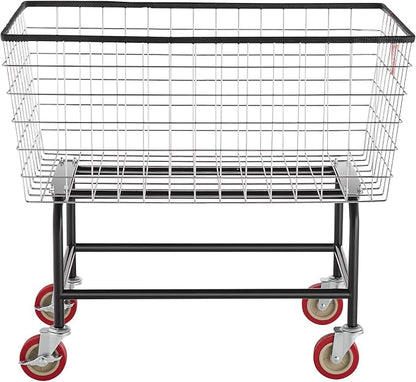 VEVOR Wire Laundry Cart, 3.8Bushel Wire Laundry Basket - Image 10