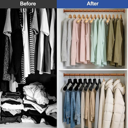 17 to 84 Inch Closet Rods for Hanging Clothes - Image 6