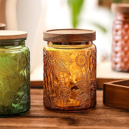 ANSQU Vintage 23.7oz Glass Jar - Image 3