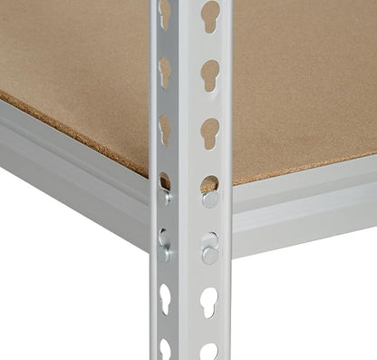 Amazon Basics Medium Duty Storage Shelving Double Post Press Board 5 Tier Shelf - Image 4