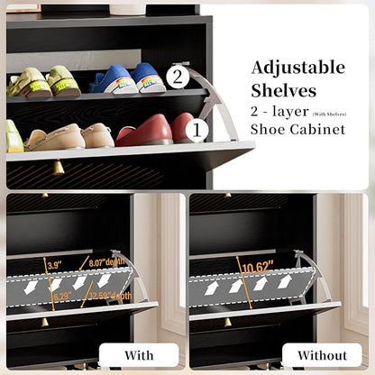 Fsbecl Shoe Cabinet for Entryway - Image 5