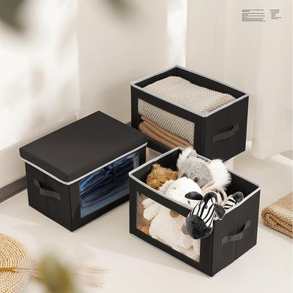 Homsorout Stackable Storage Bins - Image 4