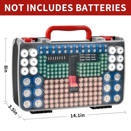Battery Storage Organizer Case Holder Box - Image 6