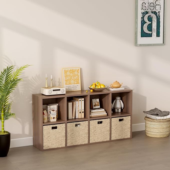 8-Cube Storage Shelf Bookcase - Image 7