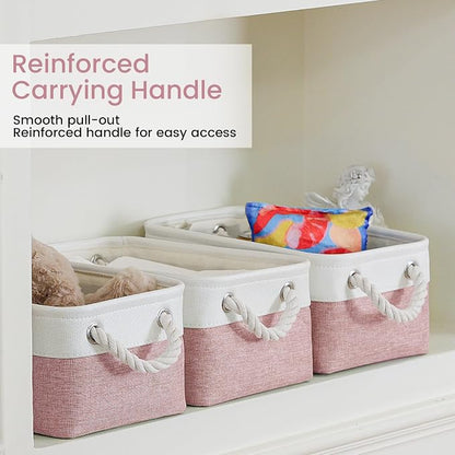 11.8x7.9x5.2 Inch Fabric Small Storage Bins - Image 3