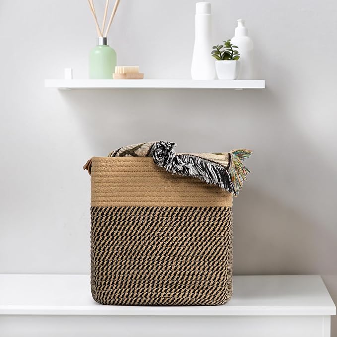 danpinera 3-Pack Cotton Rope Baskets - Image 7