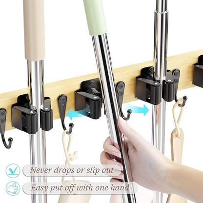 Mop and Broom Holder Wall Mount - Image 3