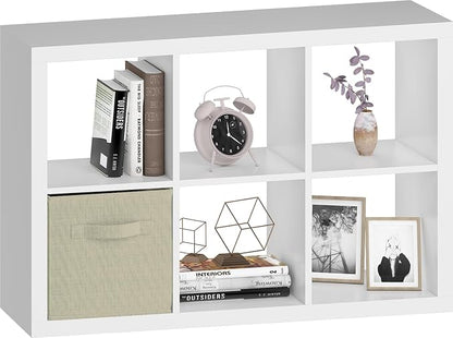 6 Cube Organizer, Cube Storage Shelf by Unknown