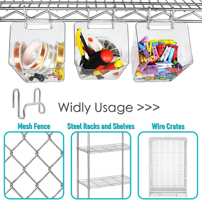 G.CORE Large Grid Wall Bins - Image 3