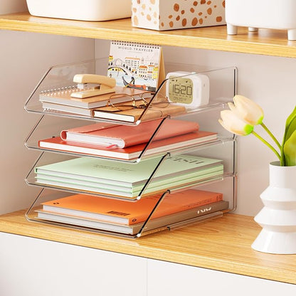 YKLSLH 4 Tier Paper Organizer Letter Tray - Image 7