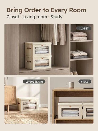 Homsorout Medium Fabric Storage bins - Image 5