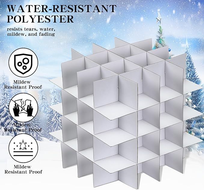 Christmas Tree Ball Organizer Ornament Storage Containers，Ornament Storage Box - Image 5