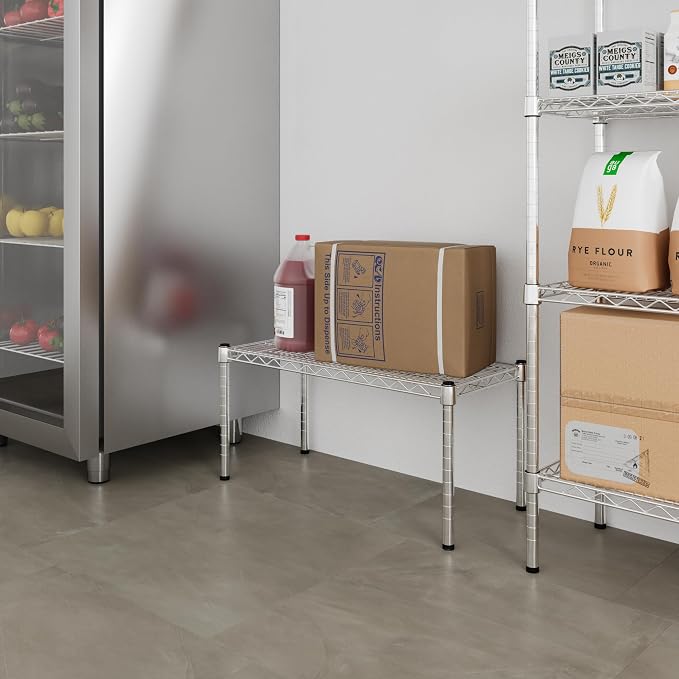14" Deep x 30" Wide x 14" Height Wire Shelving Kit | 1-Tier | NSF Commercial - Image 6