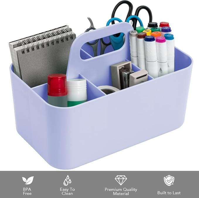 Tiawudi Multipurpose Caddy Organizer, Plastic Caddy - Image 3