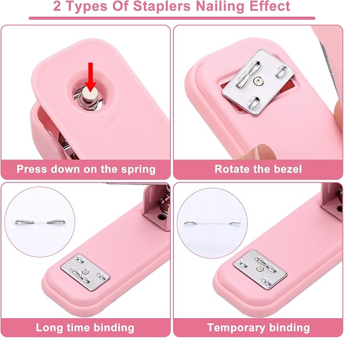17 in 1 Pink Desk Organizers and Accessories Set, 3 Office Desk Supplies - Image 4