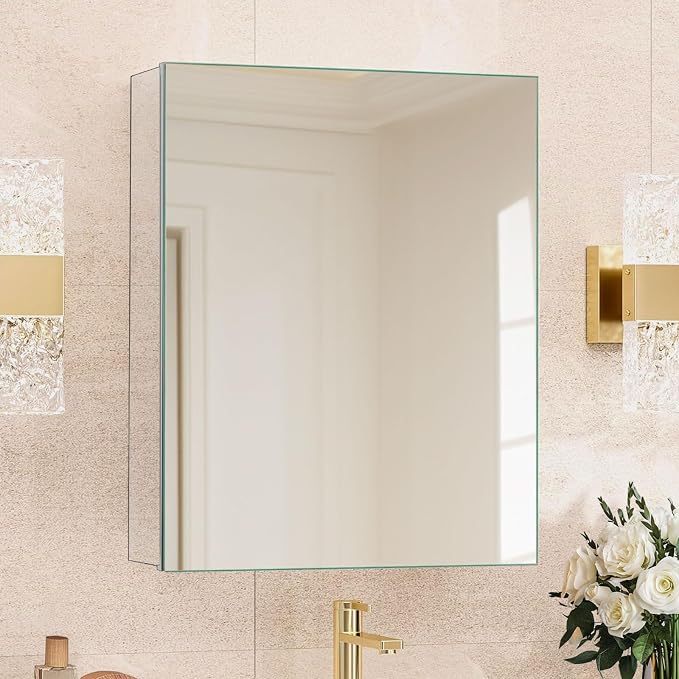 Medicine Cabinet Mirror, Bathroom Mirror by HABIUBIU