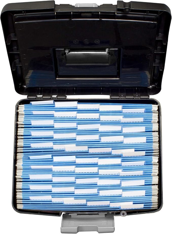 Storex 61504B02C Portable File Box - Image 5
