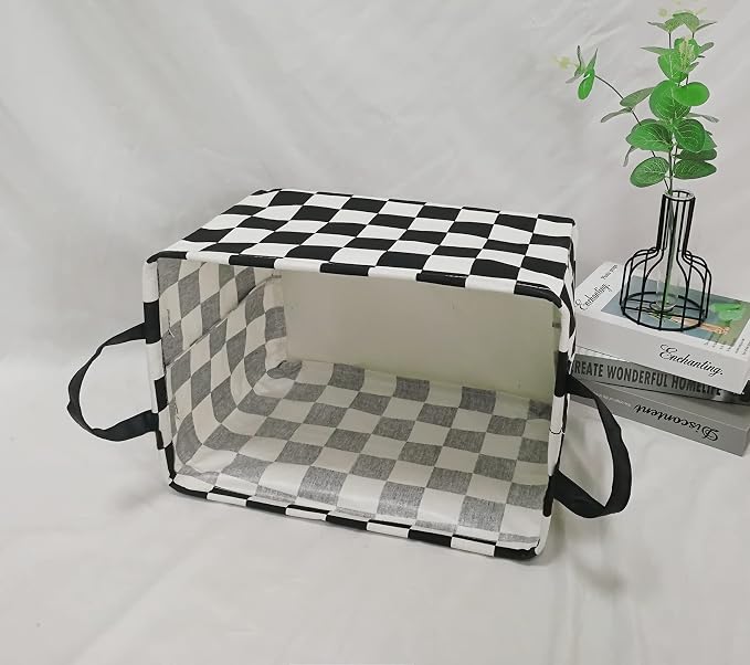 MAIZMZ Rectangular Storage Basket Collapsible Organizer Bin Waterproof Toy Box - Image 6