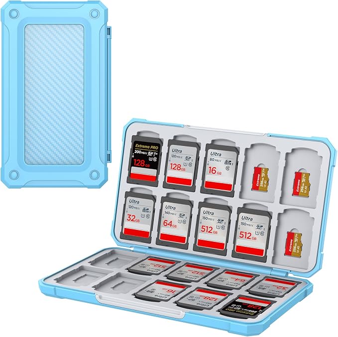 SD Card Holder Memory Card Case by Unknown