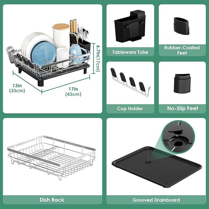 MOUKABAL Dish Drying Rack - Image 3