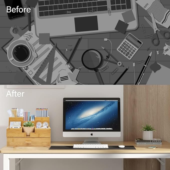 Bamboo Desk Organizer - Image 3