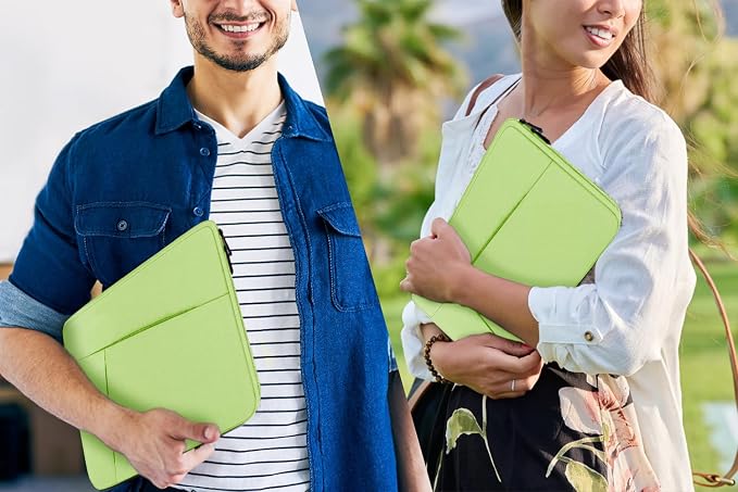 Laptop Sleeve 15.6 inch, Shockproof Protective Computer Carrying Cover - Image 7