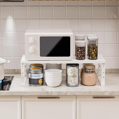 Adjustable Metal Shelving Unit, Stackable & Expendable Storage Rack - Image 2