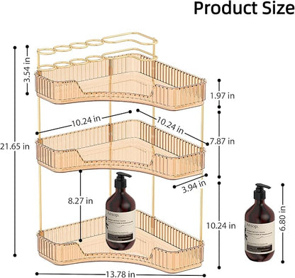Corner Bathroom Counter Organizer - Image 2