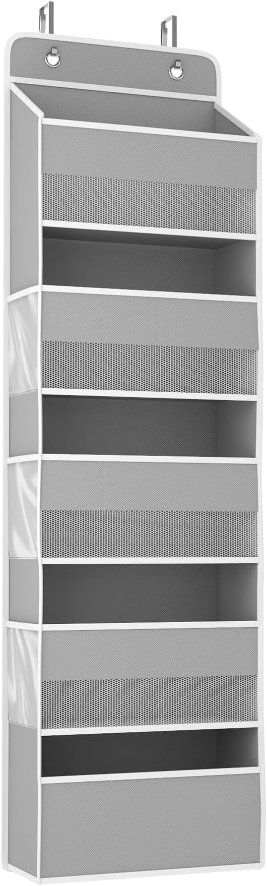 1 Pack 5-Tier Over the Door Organizer, Heavy-Duty Large Deep Pocket Hanging - Image 2