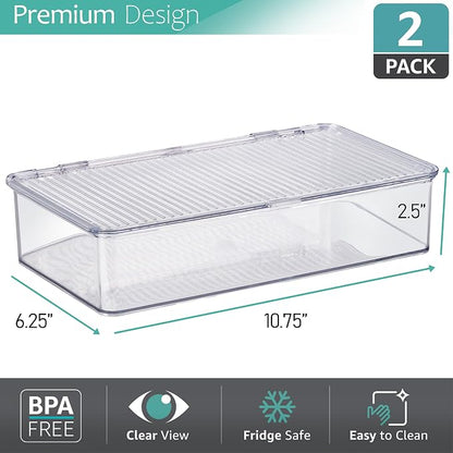 Sorbus Fridge Organizer & Pantry Storage - Image 4