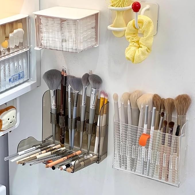 Wall-Mounted Makeup Organizers, 16-Slot Eyeliner Lip Liner Organizer Holder - Image 3
