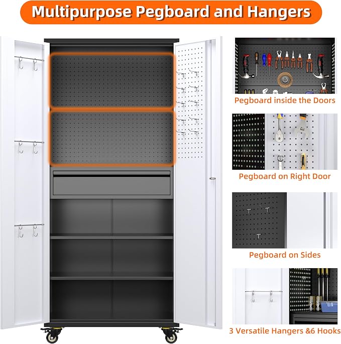 Aobabo Garage Storage Cabinet - Image 6