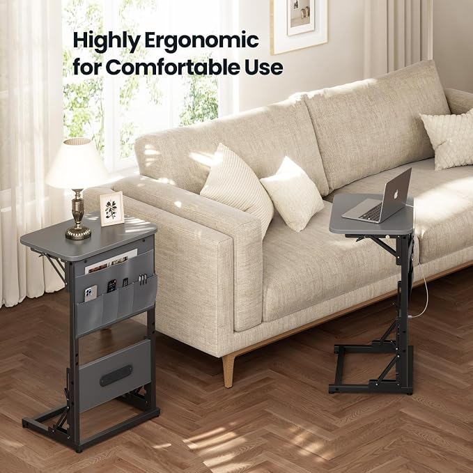 HLDIRECT C Shaped End Table - Image 6