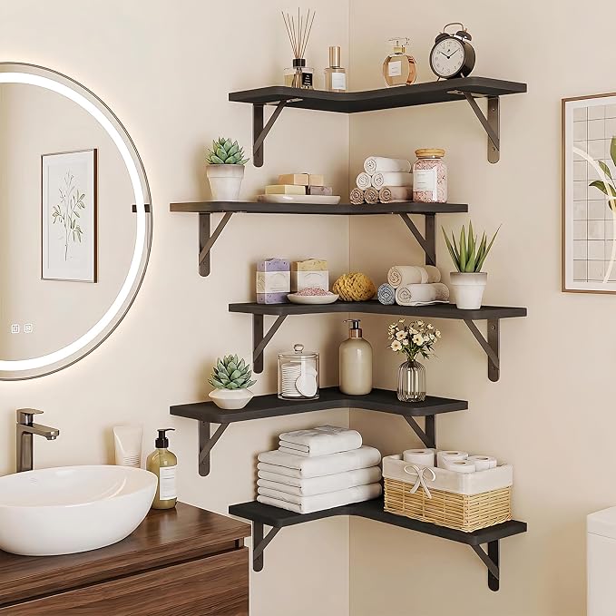 Fixwal Conner Shelves Wall Mounted - Image 6