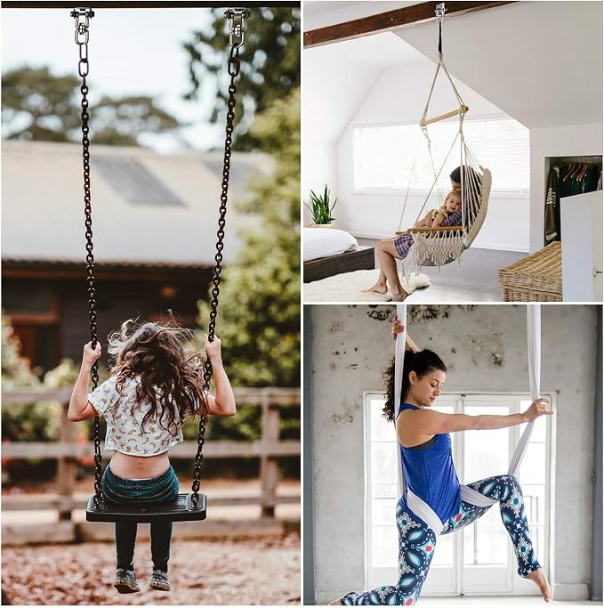 Heavy Duty Swing Hangers for Wooden Sets 2000 LB Capacity Hammock Hanger 360 - Image 5
