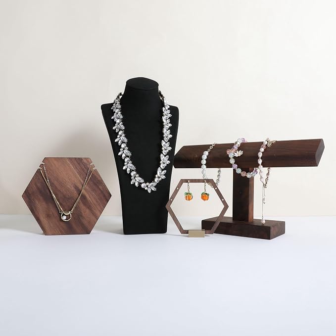 GemeShou Black necklace storage organizer - Image 2