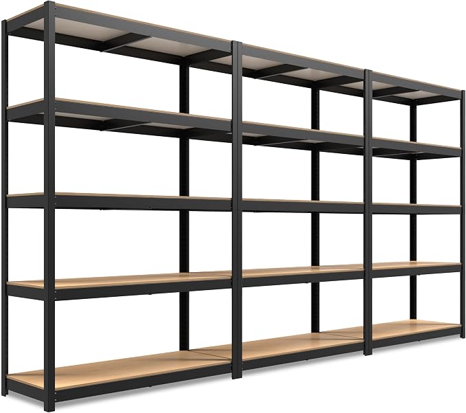 HOMEDANT House 48" Wide Boltless Heavy Duty Garage Storage Shelving Adjustable by TheBestOrganizingSolution