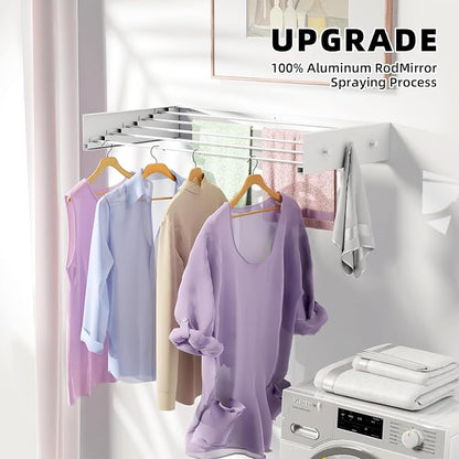 ZMBESUP Upgrade Wall Mounted Drying Rack - Image 6