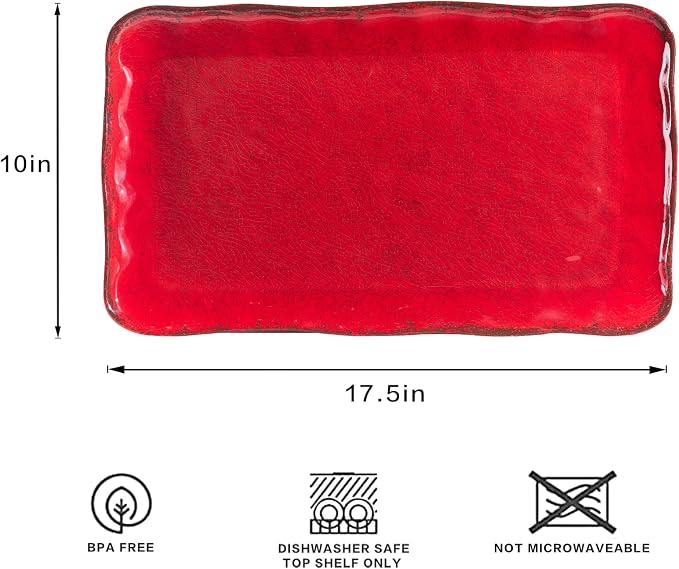 LEHAHA Christmas Melamine Platters - Image 6