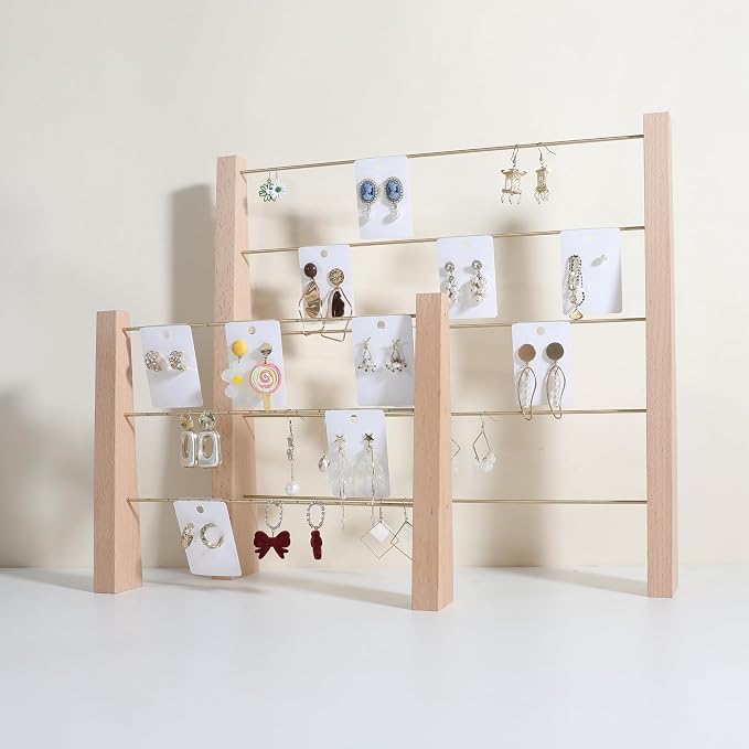 GemeShou 3 Tiers Beech Earring display stands - Image 2