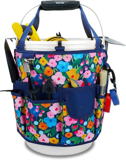 KUNN 18-Pocket Bucket Tool Organizer | Heavy-Duty 5 Gallon Bucket Caddy by KUNNWORKGEAR