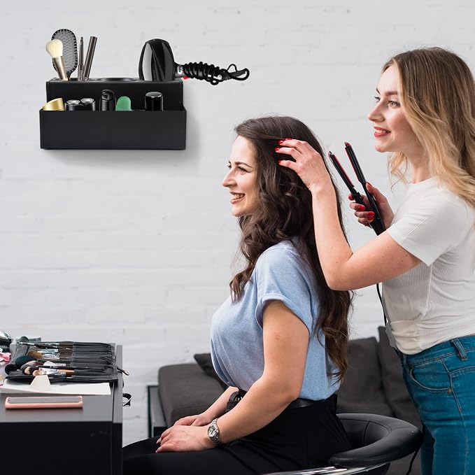 Hair Tool Holder Stainless: Wall Mounted Organizer - Image 6